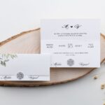 Modern Davetiye 2095 düğün davetiyesi modeli